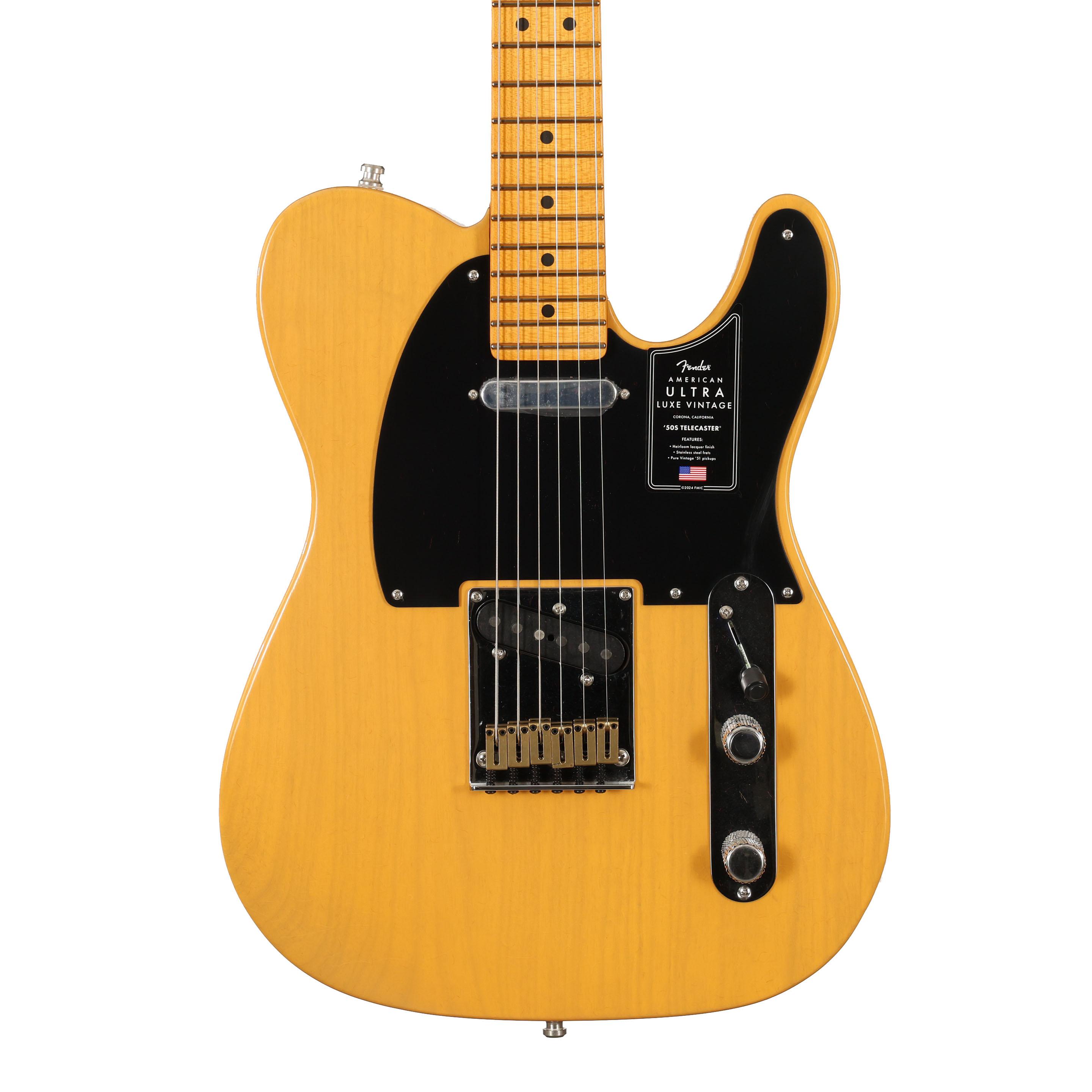 Fender American Ultra Luxe Vintage '50s Telecaster in Butterscotch